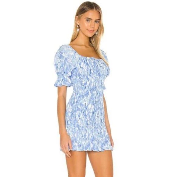 Faithfull the Brand Dresses & Skirts - FAITHFULL THE BRAND | Magnolia Mini Dress Roos Blue Tie Dye